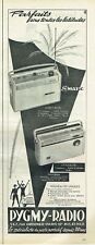 publicité Advertising 11211  1961   Pygmy-radio  poste portatif  Varitron lystro