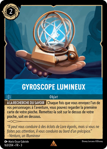 Gyroscope lumineux 163 208 fr - gyroscope, [163/208