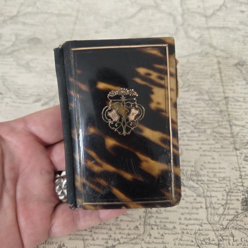 Carnet bal ancien ecussons - carnet,
