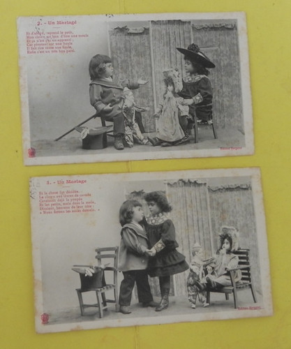 Série cpa 1906 un - de, "un