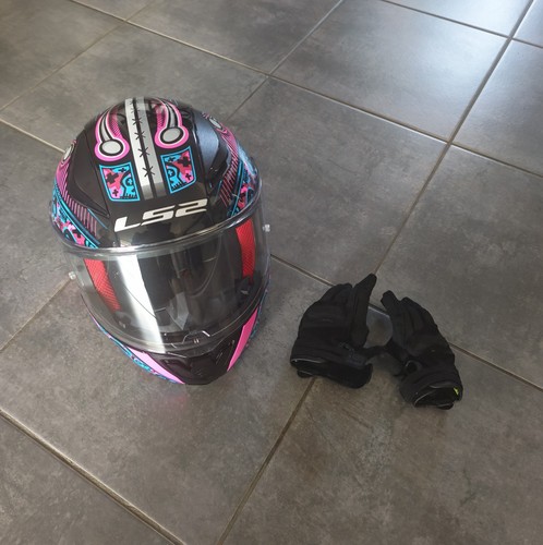 Casque ls2 vodoo avec gants - ls2,