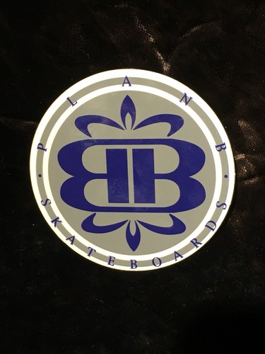 Plan skateboard stickers - b,