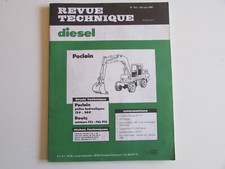 REVUE TECHNIQUE PELLE POCLAIN 75P 90P  moteur F5 L912 F6 L912