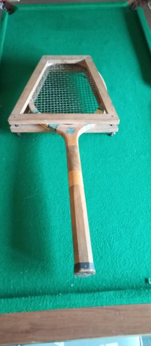 Ancienne raquette vintage - ancienne, bois