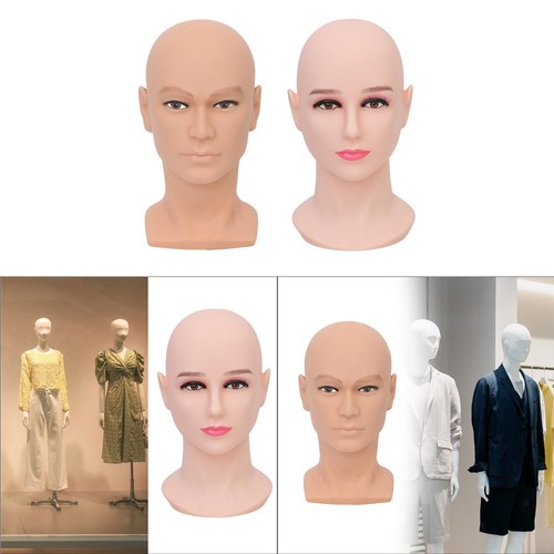 Tête mannequin chauve - de,