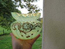 Ancien vase boule xix verre - vase,