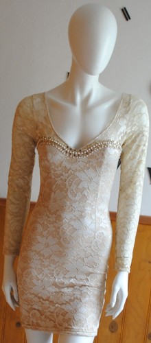 Magnifique robe crème - magnifique,