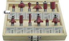 Set Fraises Fraiseuse Conseils Pantographe Vertical Bois Plaqueuse 8 MM 12