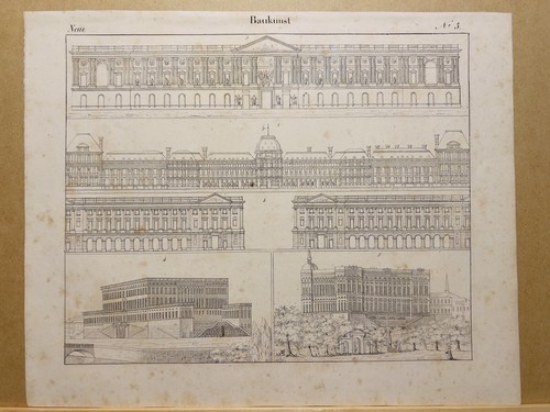 Lithographie ancienne 1833 - lithographie,