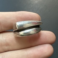 Ancienne Bague En Argent