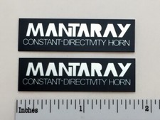 Mantaray Horn Speaker Badge