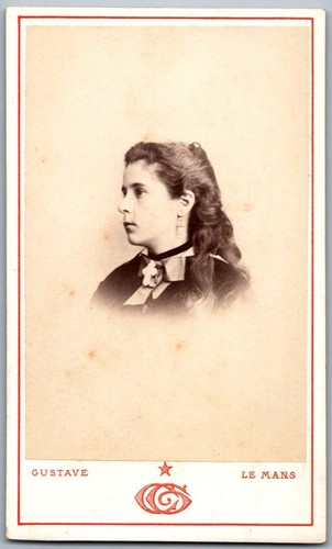 Cdv 1873 jeanne ruillé petite - jeanne,