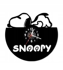 Montre Disque Vinyle Horloge Murale Snoopy Chien