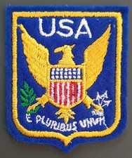 Ecusson brodé USA Aigle