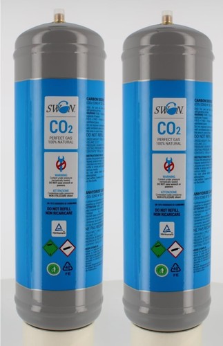 Bouteille co2 usagée - co2,