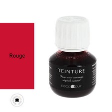 Teinture base aqueuse Deco Cuir - ROUGE