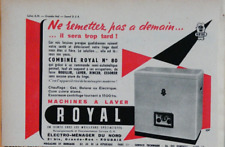 PUBLICITÉ DE PRESSE 1955