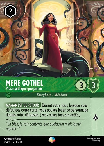 Lorcana mère gothel plus - gothel,