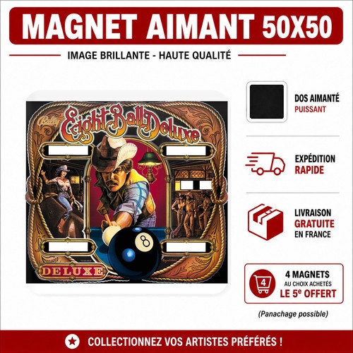 Magnet eight ball bally - magnet,