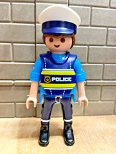 PLAYMOBIL Personnage Policier Gendarme Pompier 68 - pour CUSTOM RARE VINTAGE