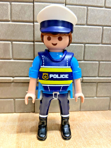 Playmobil personnage policier - personnage,