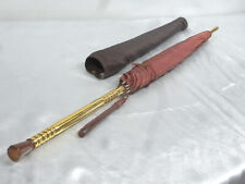 ?? PARAPLUIE OMBRELLE POMMEAU BAKELITE VINTAGE UMBRELLA STICK VINTAGE 1960 70