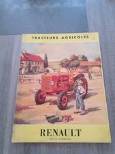 RENAULT   (publicitaire tracteurs agriculture protège cahier mc cormick someca )