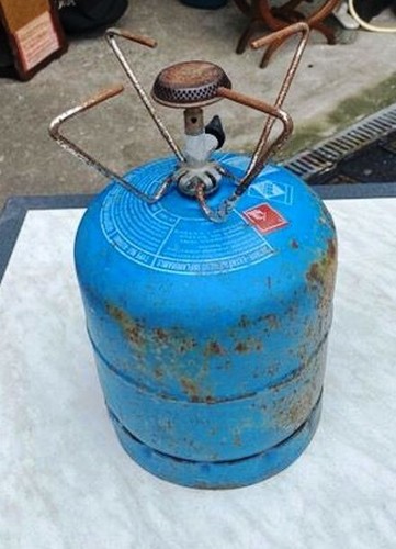 Bouteille campingaz avec