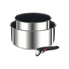 tefal lot de 2 casseroles inox