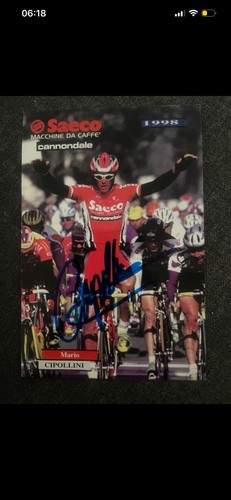 Carte postale cyclisme mario - postale,