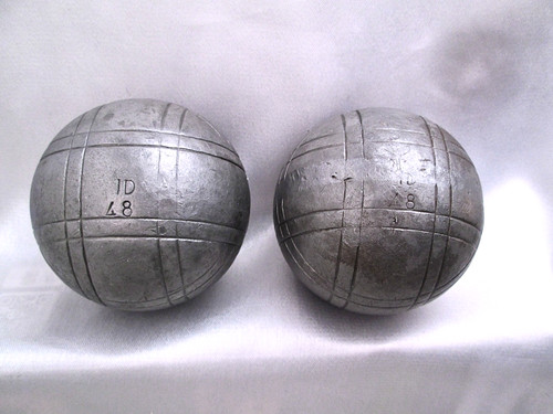 Doublette boule petanque - boule, de