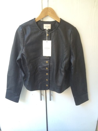 Sezane veste marlys - veste, noire