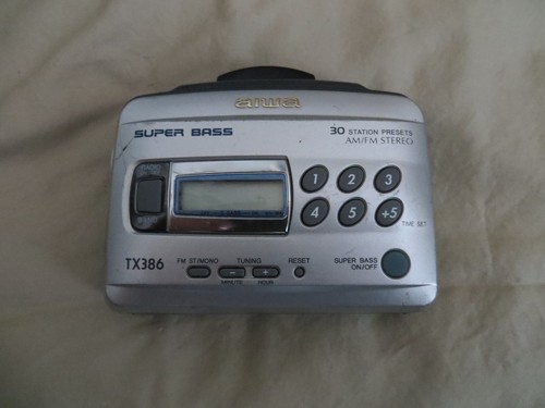 Vintage aiwa cassette - aiwa, fm/am