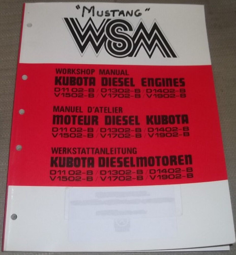 Kubota d1102 d1302 d1402 - kubota, d1102-b