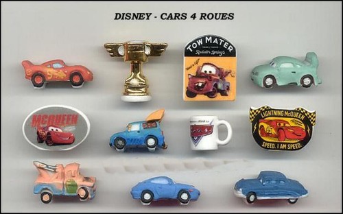 Voitures disney set - set, 11