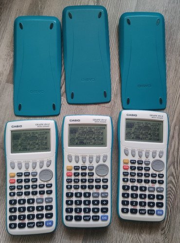 Lot casio graph - 3x,