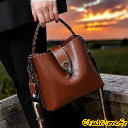Sac seau femme - femme, véritable