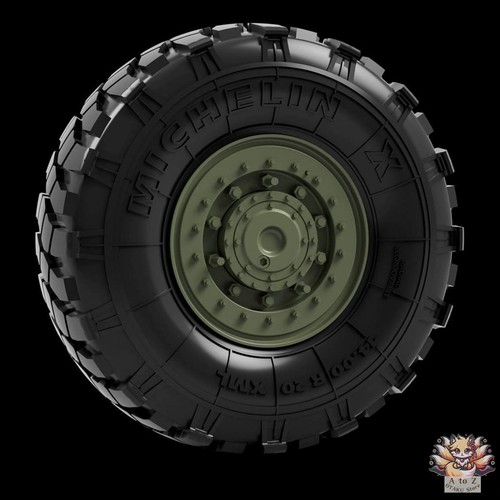 Roue route 35 française - roue, 1/35