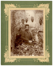 Qajar elite portrait of - qajar,