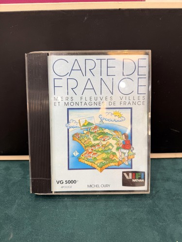 Jeu cassette carte france - carte, de