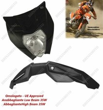 Phare Felix Approuvé Black Et Garde-Boue For Yamaha Tt XT YZF Wrf Sm 450 250