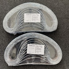 20 X SANFLEX Tissu Bande Abrasive 10x330 MM Grain P80