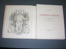 Illustré moderne Longus Daphnis et Chloe 1946 Numéroté illustré suzanne Ballivet