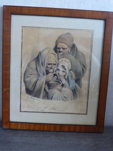 Louis boilly l hiver - louis, l'hiver