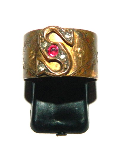 Jolie bague foulard vintage - jolie,