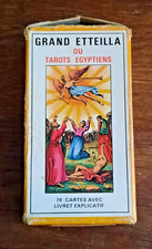 CARTOMANCIE – GRAND ETTEILLA OU TAROTS EGYPTIENS – GRIMAUD 1977 COMPLET