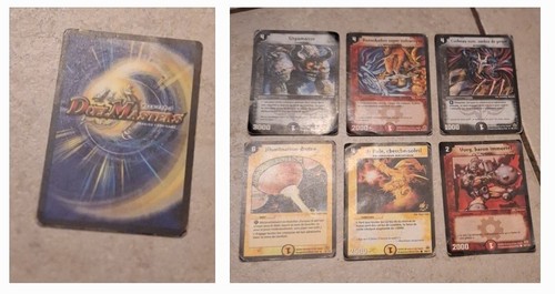 Cartes duel master 6 - duel, x