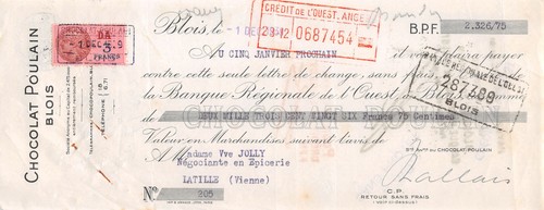 1939 chocolat poulain blois - 1939,