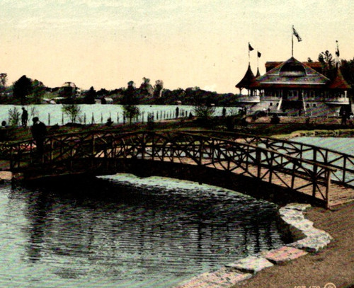 Antique rppc rideau canoe club - antique,