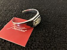 Bracelet 'so insomnight' clair anthracite  en cristal de Baccarat